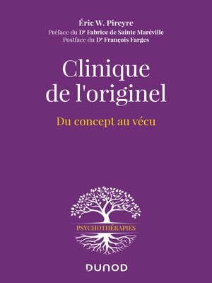 cover image of Clinique de l'originel